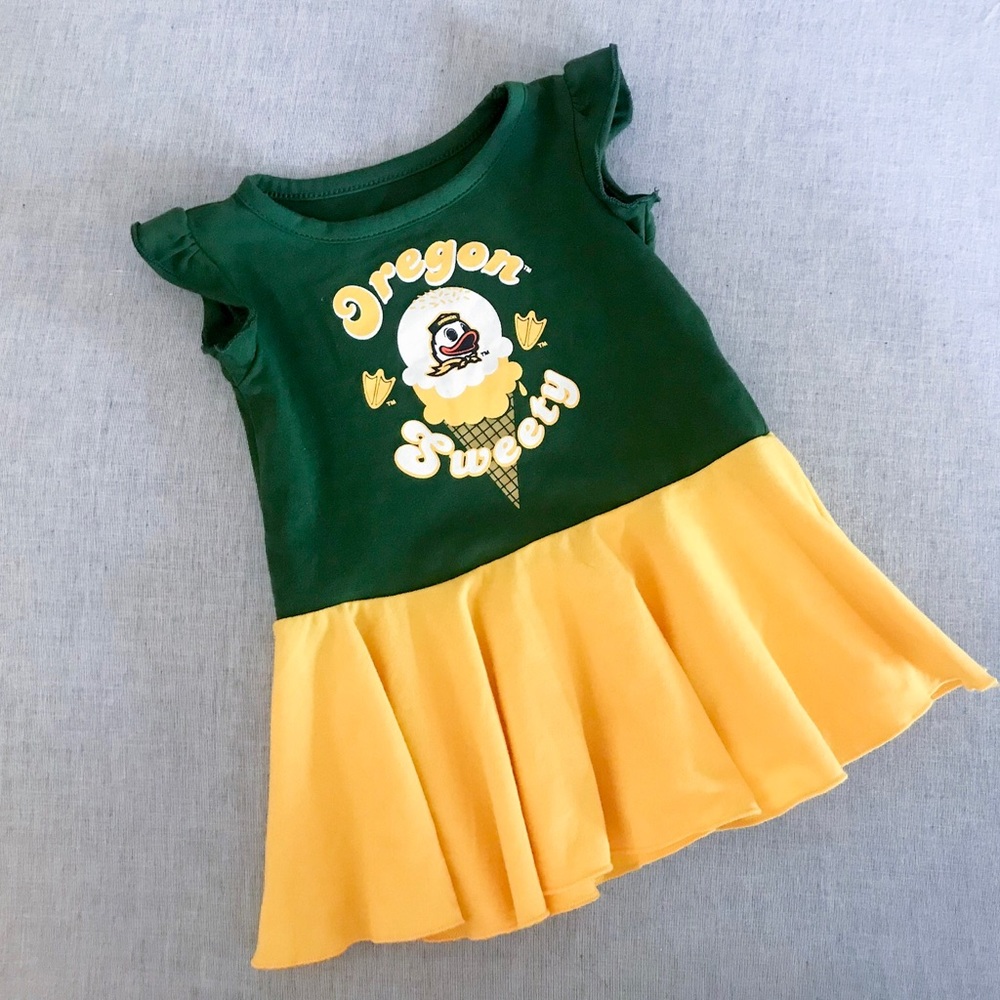Oregon Ducks Baby Girl Dress